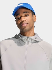 Сірий - adidas Originals Trefoil Essentials Spacer Fullzip Hoodie - Image 4 of 6