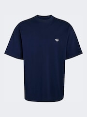 adidas Originals Blue Trefoil Essentials Loose T-Shirt - Image 1 of 1