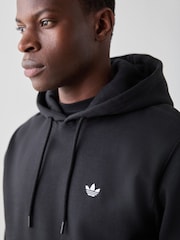 adidas Originals Black Trefoil Essentials Hoodie - Image 4 of 5