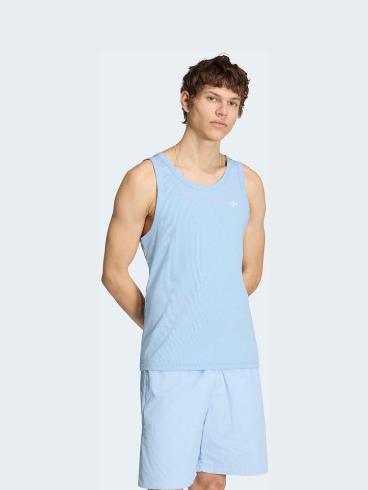 Azul - adidas Originals Essentials Tank Top - Imagen 1 de 5