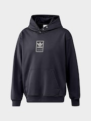 adidas Originals Black Elevated Gfx Hoodie - Image 1 of 2