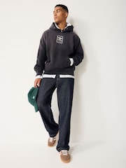 黑色 - adidas Originals Elevated Gfx Hoodie - 圖片 3/6