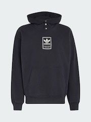 黑色 - adidas Originals Elevated Gfx Hoodie - 圖片 5/6