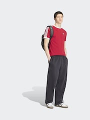 Burgundia - adidas originals 3-Raita T-paita - Kuva 3 / 6