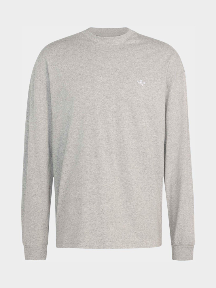 رمادي - تيشرت طويل الأكمام بشعار Trefoil تشكيلة Essentials من adidas Originals - Image 5 of 5 رمادي - تيشرت طويل الأكمام بشعار Trefoil تشكيلة Essentials من adidas Originals - Image 5 of 5