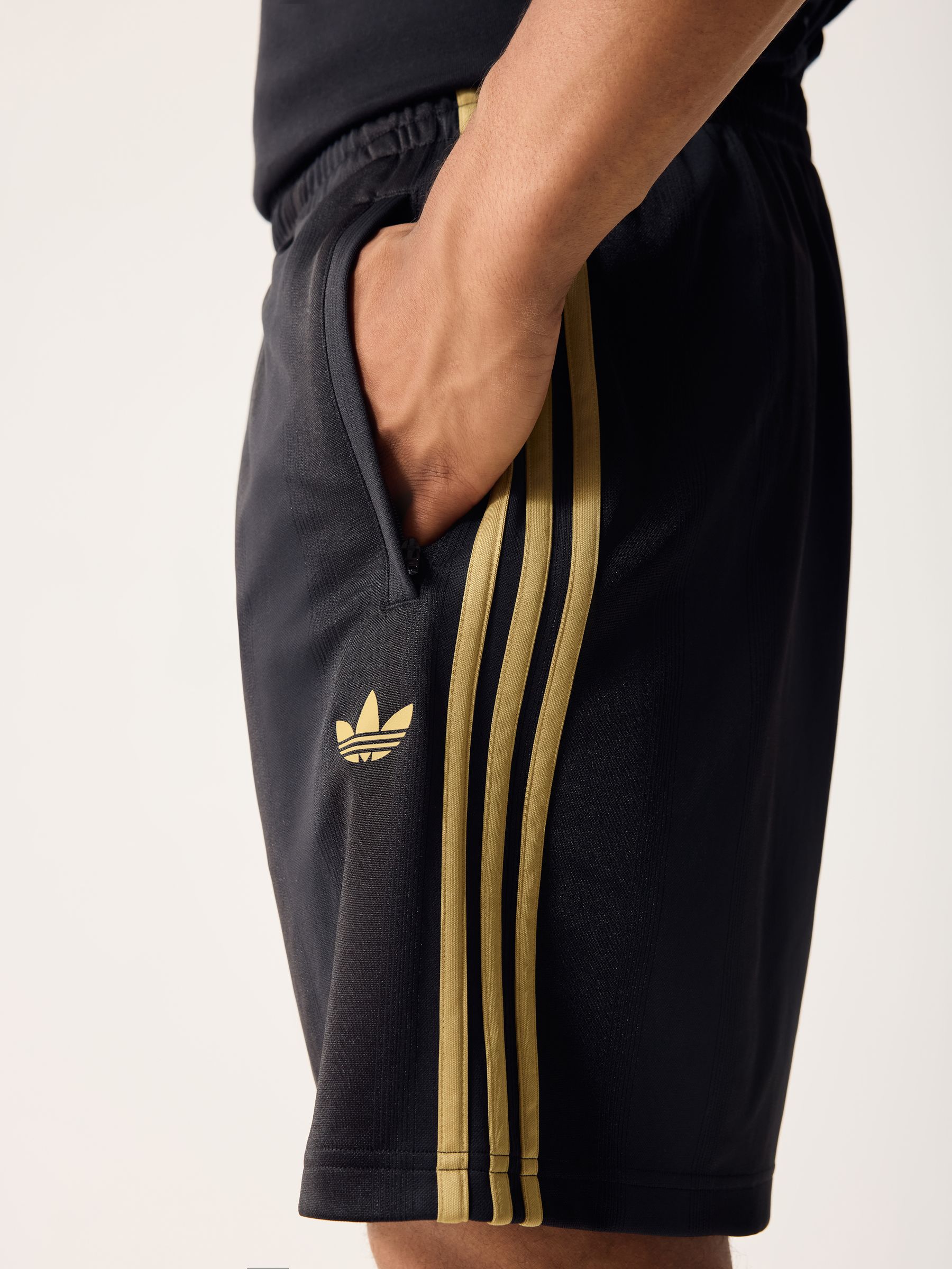Buy adidas Originals Black Adidas Adicolor Jacquard Shorts from