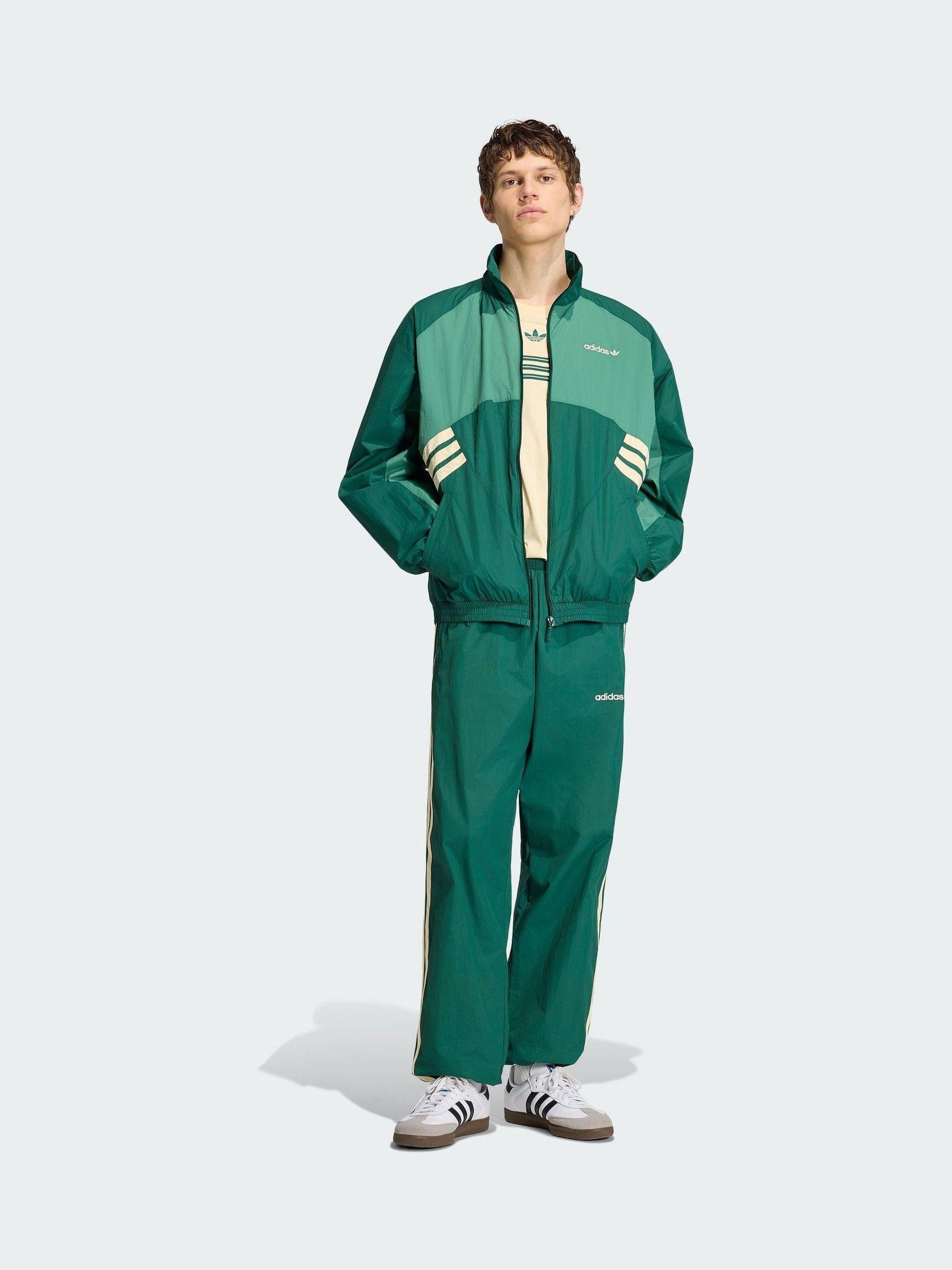 adidas BB TRACKTOP M グリーンジャージ Buy adidas Originals Green Muc Track Top from Next Romania