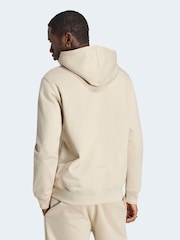 adidas Originals Beige Trefoil Essentials Hoodie - Image 2 of 5