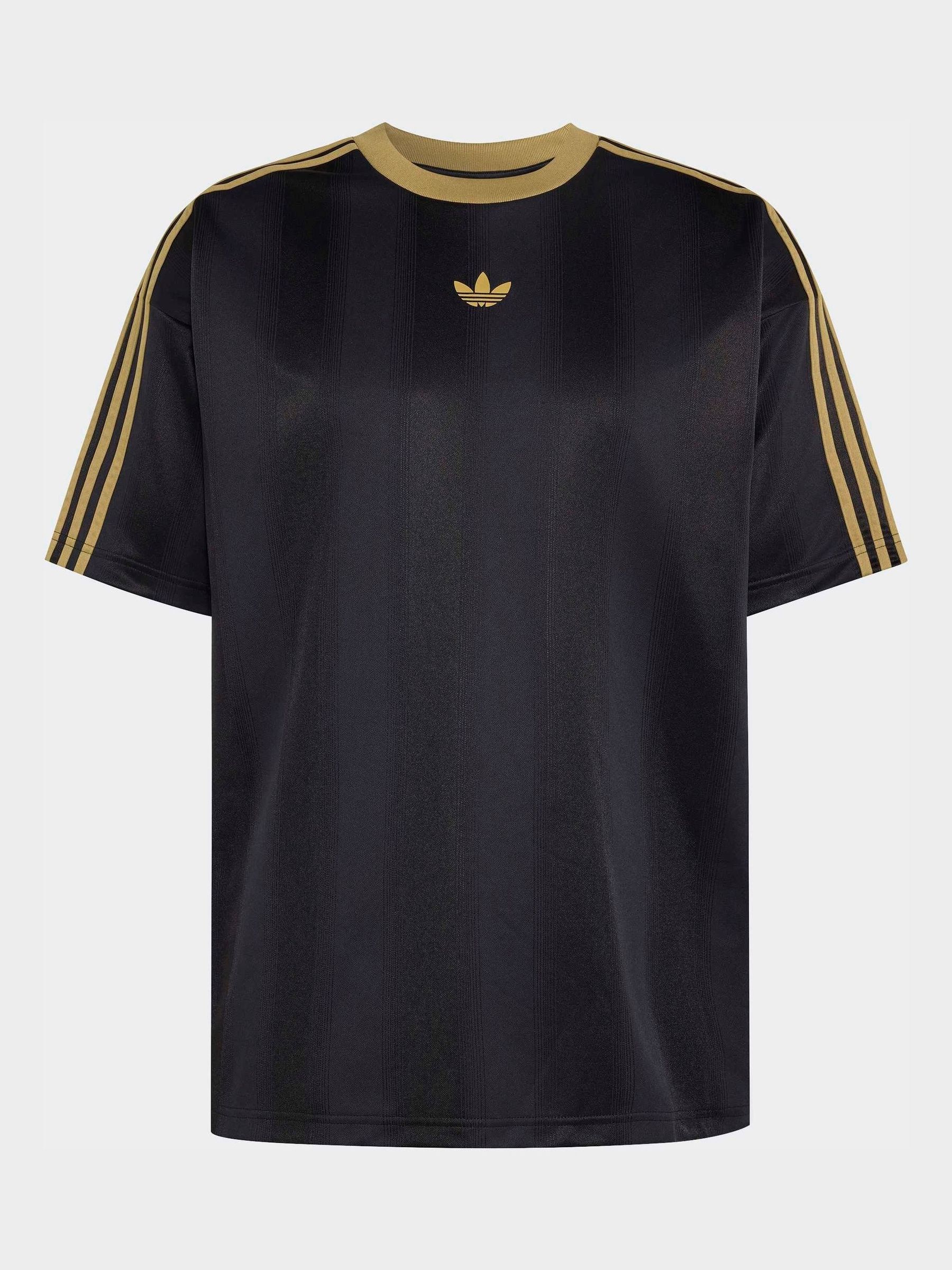 Buy adidas Originals Black/Gold Adicolor Jacquard Jersey from Next USA