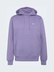 adidas Originals Purple Trefoil Essentials Hoodie - Image 1 of 1