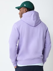 adidas Originals Purple Trefoil Essentials Hoodie - Image 3 of 5