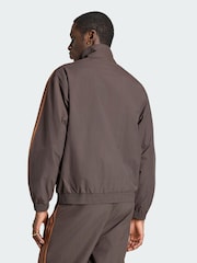 Khaki - adidas Originals Firebird Woven Track Jacket - Larawan 2 ng 5