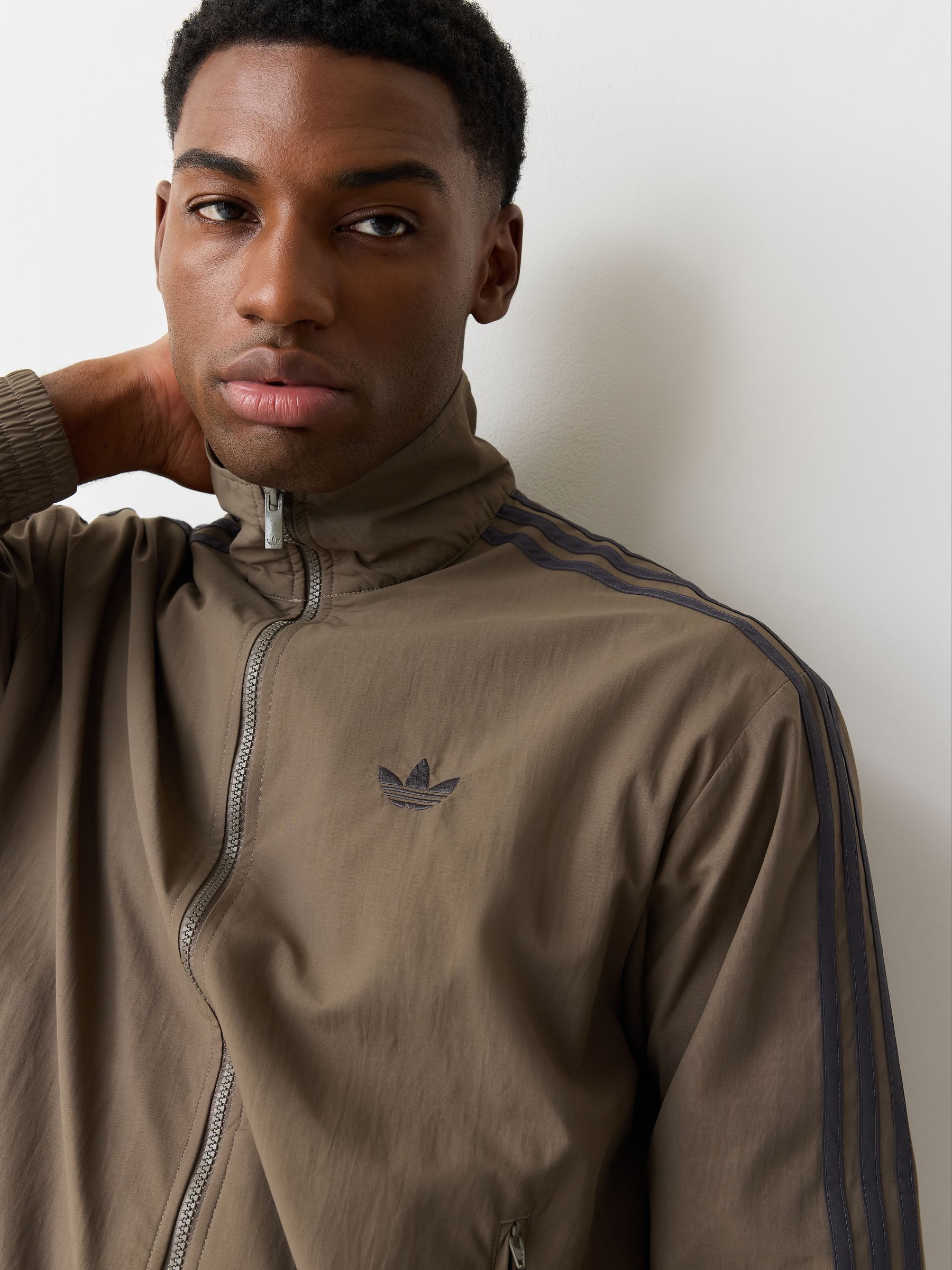 Buy adidas Originals Khaki Firebird Woven Track Jacket from Next USA