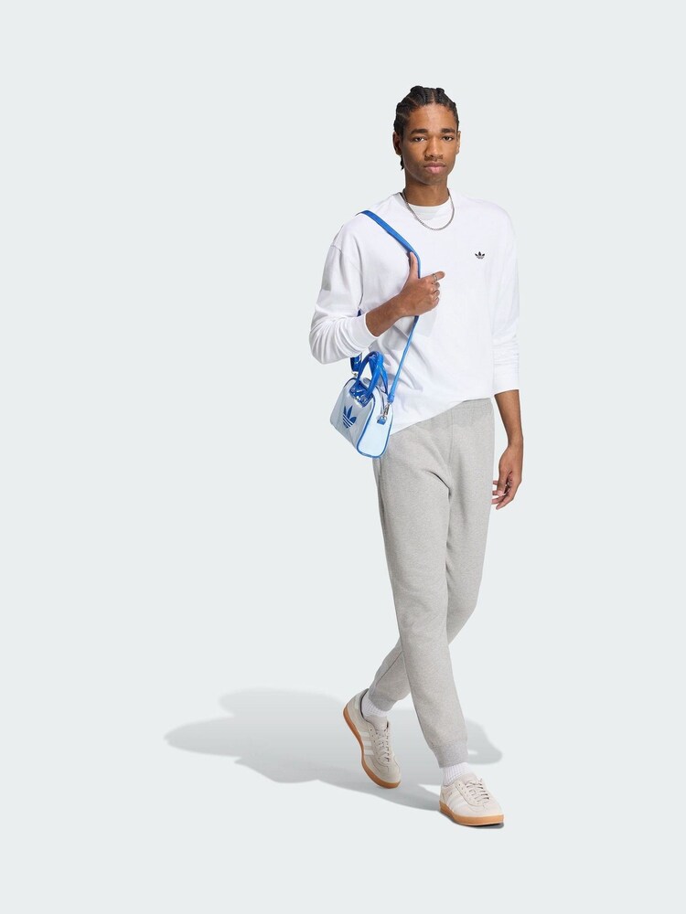 Білий - adidas Originals Trefoil Essentials Longsleeve T-Shirt - Image 2 of 6