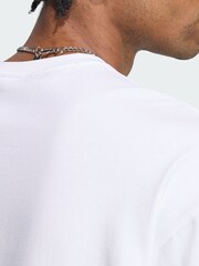Білий - adidas Originals Trefoil Essentials Longsleeve T-Shirt - Image 5 of 6