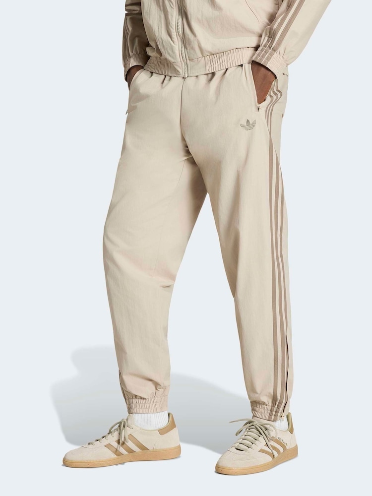 adidas Originals Beige Firebird Woven Track Joggers - Image 2 of 11 adidas Originals Beige Firebird Woven Track Joggers - Image 2 of 11