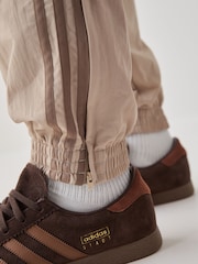adidas Originals Beige Firebird Woven Track Joggers - Image 8 of 11