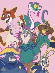 Character Pink Zootropolis Grils T-Shirt - Image 12 of 12