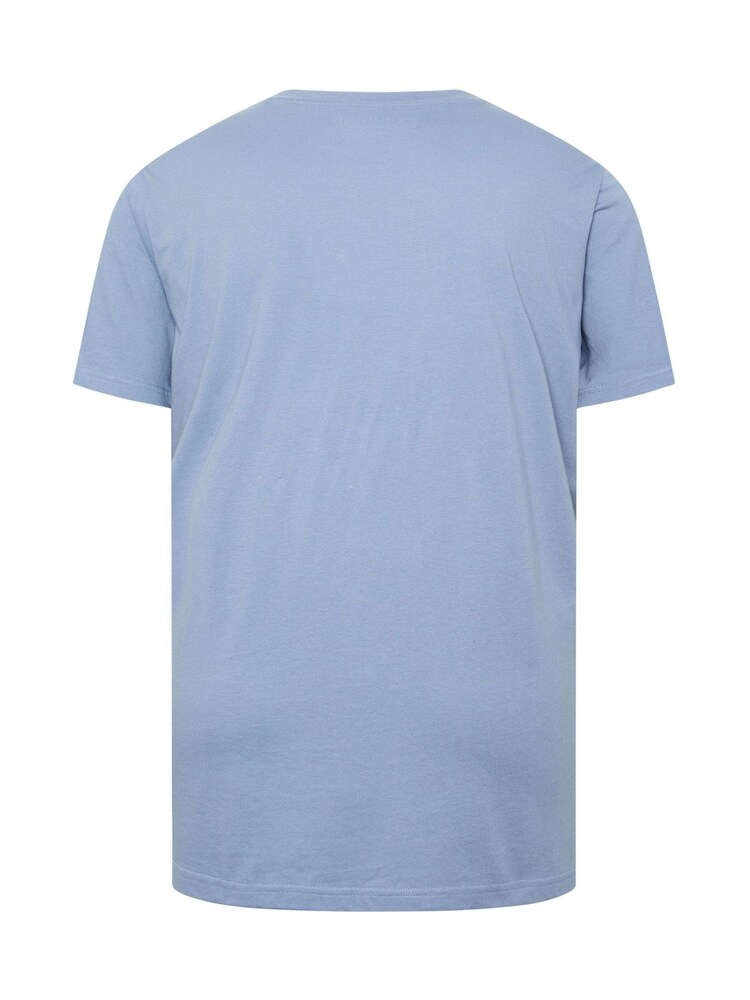 BadRhino Big & Tall Blue Longline V-Neck T-Shirts 5 Pack - Image 8 of 8