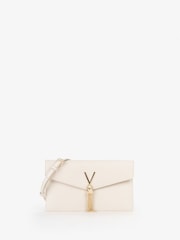 Valentino Bags Cream Luxe Pochette Bag - Image 1 of 4