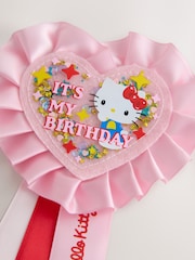 Pink Hello Kitty Birthday Badge - Image 2 of 3