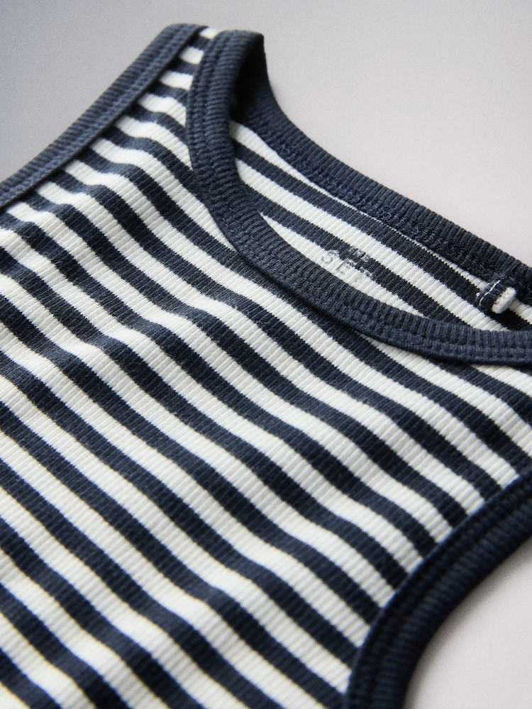 The Set 5 Pack Cropped Rib Vests - Imagen 6 de 6