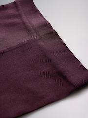 The Set 4 Pack Jersey Rib Leggings Pink/Navy Blue/Purple - Image 6 of 7