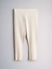 The Set 5 Pack Jersey Rib Leggings Black/Brown/Neutral - Image 4 of 8