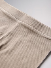 The Set 5 Pack Jersey Rib Leggings Black/Brown/Neutral - Image 7 of 8