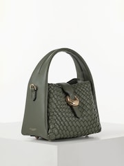 Žalia - Luella Grey Maggie Weave Cross-Body Bag - 5 paveikslėlis iš 7