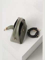 Žalia - Luella Grey Maggie Weave Cross-Body Bag - 7 paveikslėlis iš 7