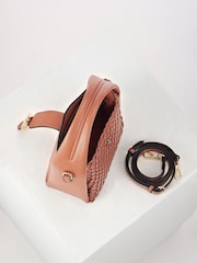 Pink - Luella Grey Maggie Weave Cross-Body Bag - Bild 6 von 6