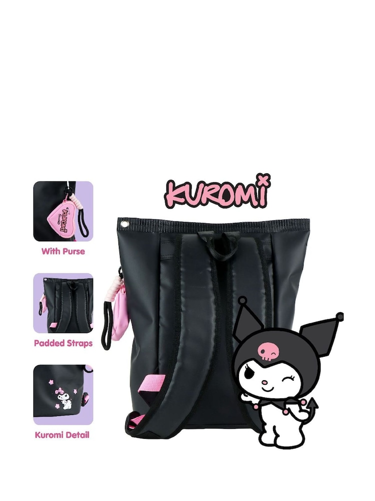 Peers Hardy Hello Kitty Kuromi Black Backpack - Image 5 of 5 Peers Hardy Hello Kitty Kuromi Black Backpack - Image 5 of 5