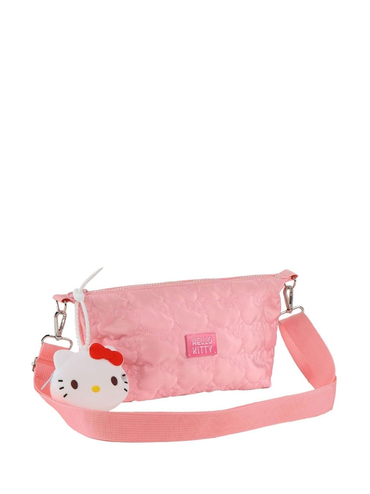 Peers Hardy Hello Kitty Kuromi Cross Body Bag - Image 1 of 5 Peers Hardy Hello Kitty Kuromi Cross Body Bag - Image 1 of 5