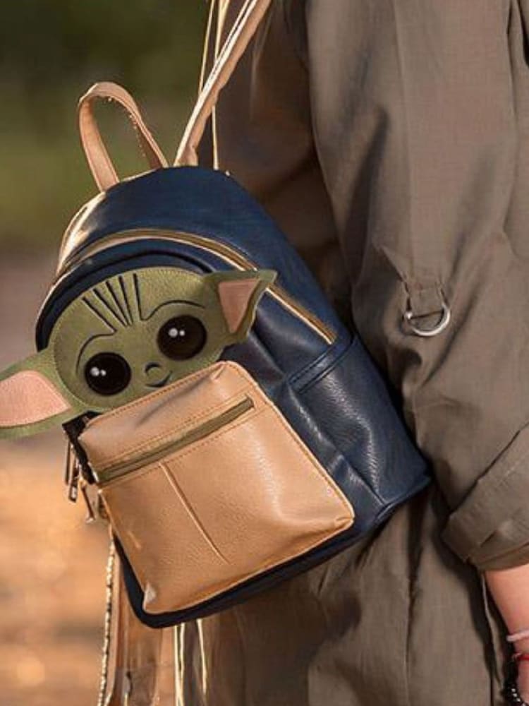 The Mandalorian Grogu 3D Ears Backpack - Image 2 of 5 The Mandalorian Grogu 3D Ears Backpack - Image 2 of 5