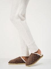 Crew Clothing Orange Mule Slippers - Image 1 of 4