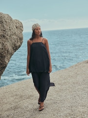 Navy Column Skirt - Image 4 of 4