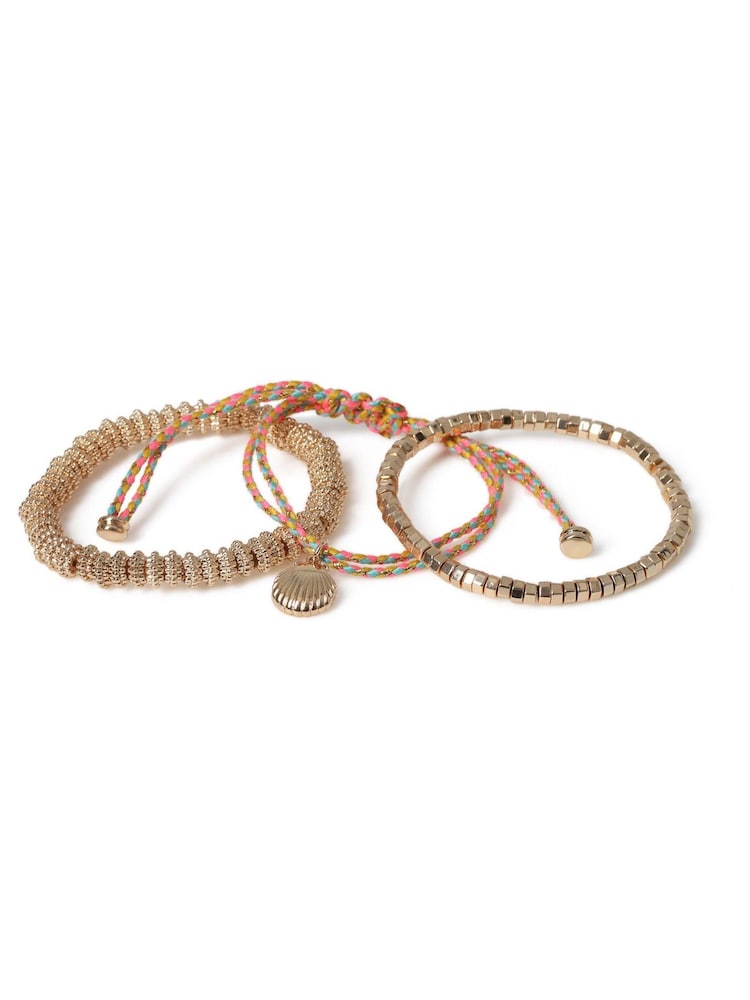 Aela Pink Corded Multipack Bracelet - Image 1 of 2
