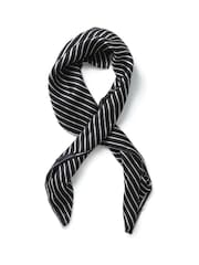 Aela Black Printed Scarf - Image 1 of 2