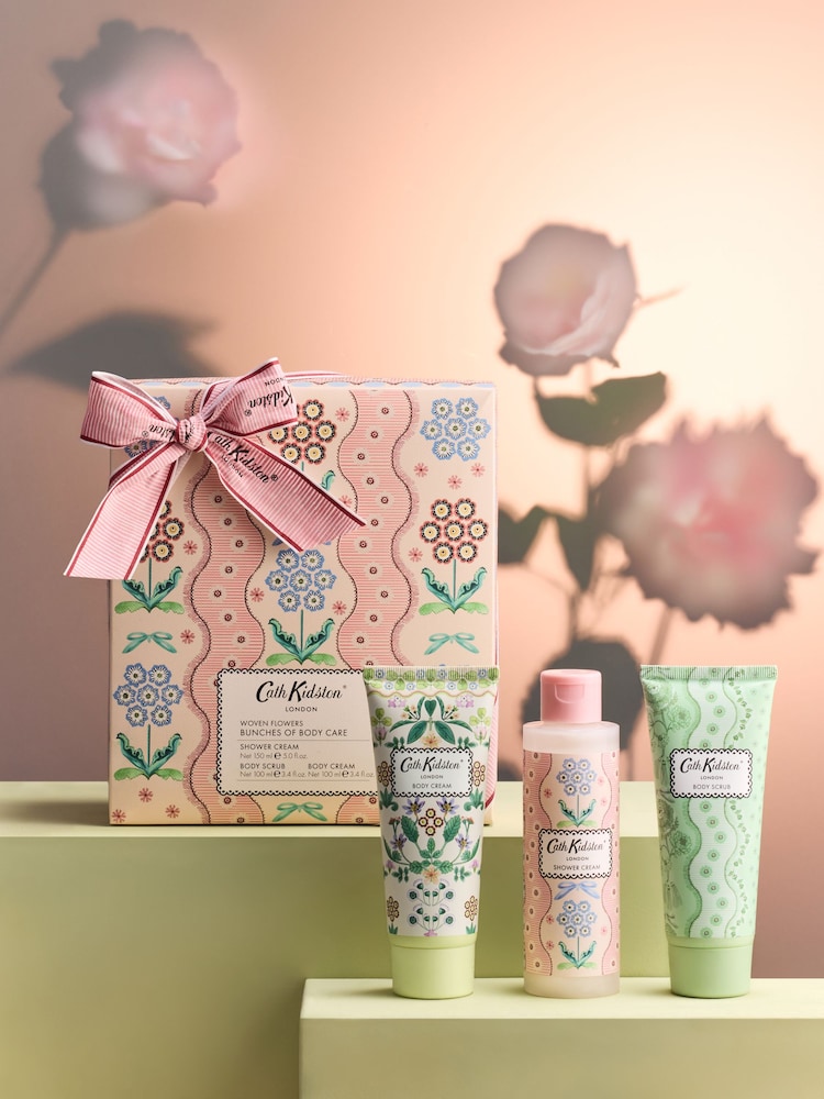 Cath Kidston Multi Woven Flowers Bunches Of Body Care - Image 1 of 2