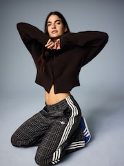 adidas Originals Dark Brown Essential Knit Cardigan - Image 6 of 19