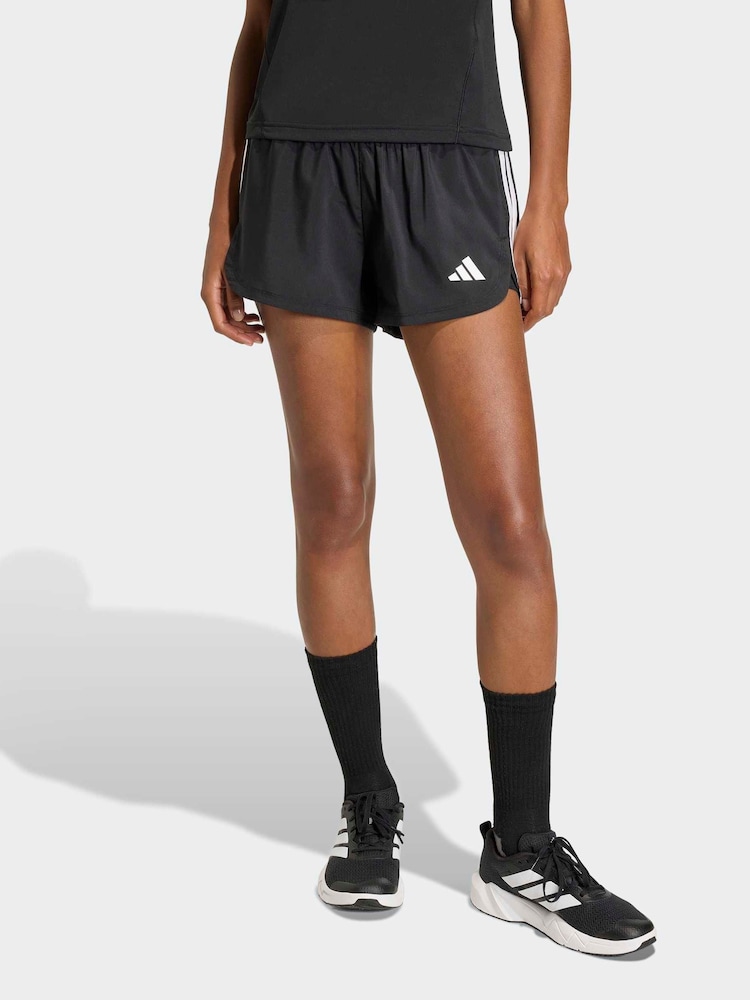 adidas Black Pacer 2In1 Shorts - Image 1 of 7