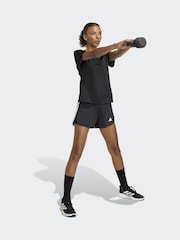 adidas Black Pacer 2In1 Shorts - Image 3 of 7