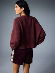 adidas Originals Brown Essential Knit Cardigan - Image 11 of 17