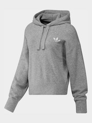 Сірий - adidas Originals Essential Knit Hoodie - Image 10 of 11