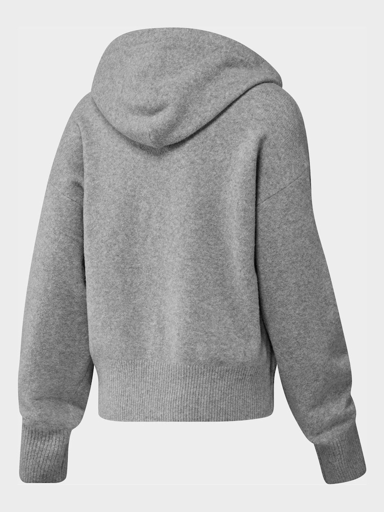 Сірий - adidas Originals Essential Knit Hoodie - Image 11 of 11