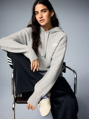 Сірий - adidas Originals Essential Knit Hoodie - Image 7 of 11