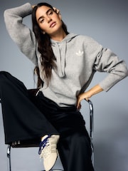 Сірий - adidas Originals Essential Knit Hoodie - Image 9 of 11