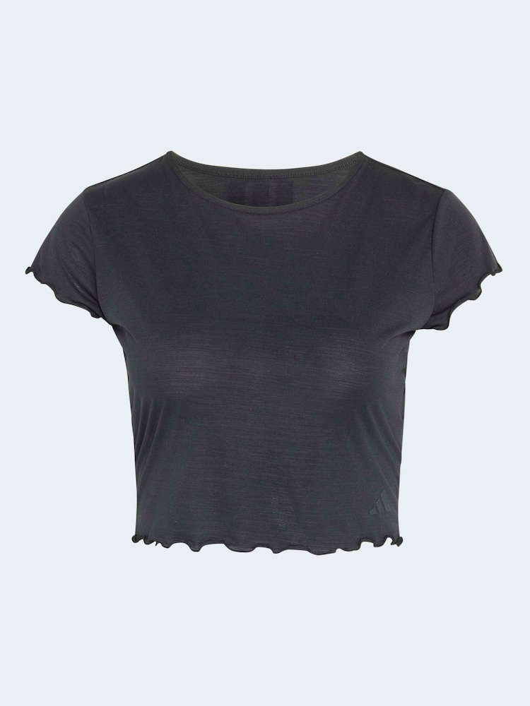 adidas Black Motion T-Shirt - Image 6 of 6 adidas Black Motion T-Shirt - Image 6 of 6