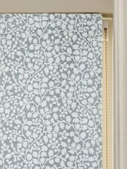 Blue Floral Chenille Made to Measure Roman Blind - Image 5 of 5